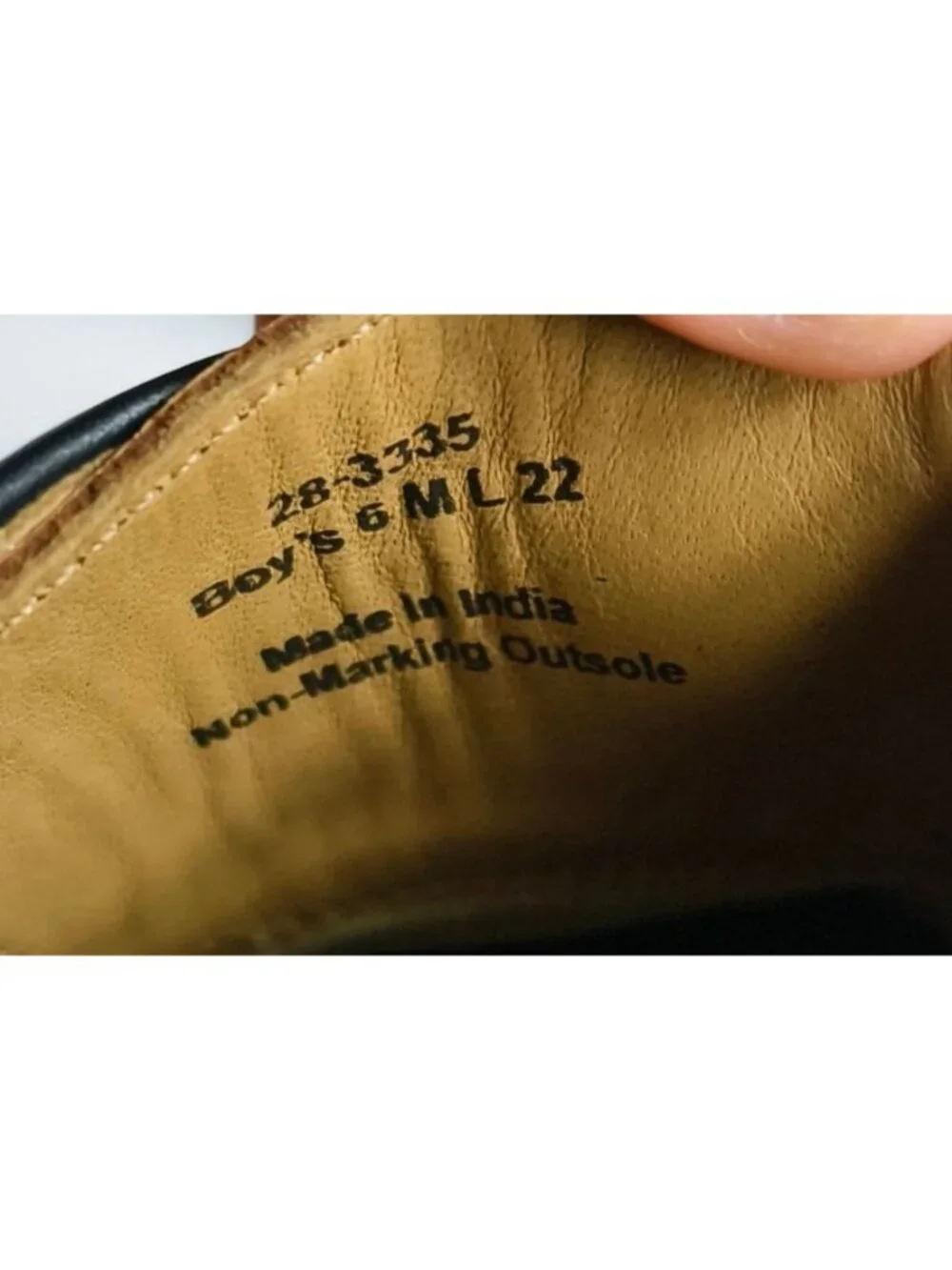 Johnston & Murphy Boys 6 Holden Knit Wingtip Lace-Up Shoes Black New